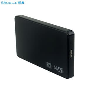 Factory Source 2.5-inch to USB 3.0 Supports SATA Mechanical SSD Screwless External Hard Drive Enclosure