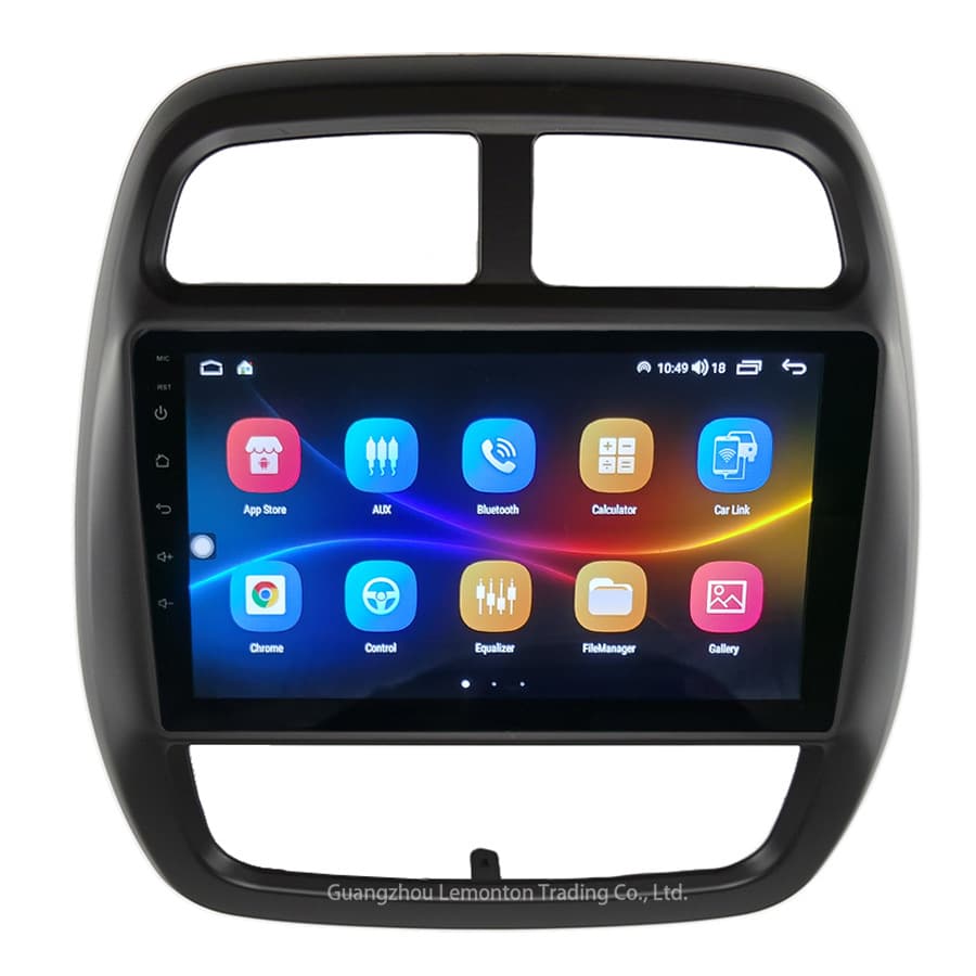 Compatible with 2017+ Renault KWID Dashboard Navigation Bezel, Android Navigation Universal Frame Kit for Large Screen Conversion