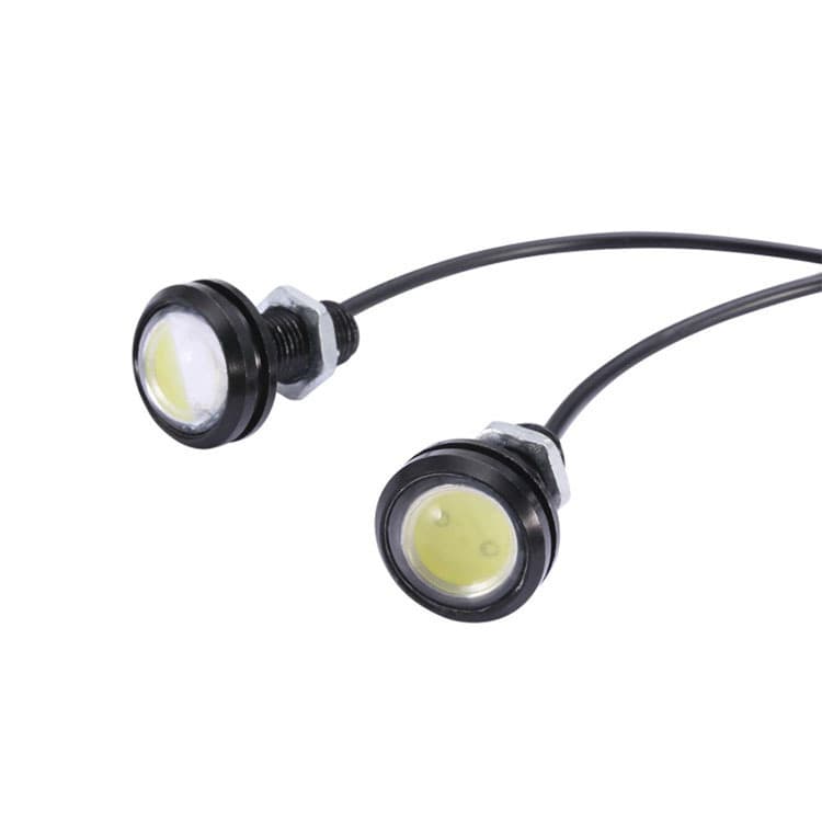 Car LED Light 23mm Eagle Eye Light High Power 9W COB Rogue Light Screw Reverse Light Motorcycle Modification