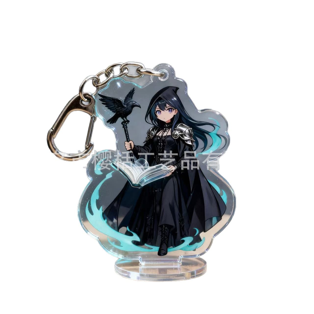 Hunters' Creed · Acrylic Keychain" — Carry the edge of the witch hunter with you every time