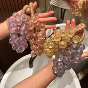 Cross-border Crystal Grape Soap Grape Cluster Handmade Soap Essential Oil Soap for Bathing and Hand Washing Long-lasting Fragrance Fruit-shaped Soap
