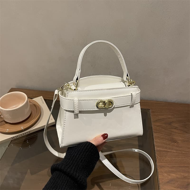 2026 Spring and Summer Commuting Bags for Women, Versatile Shoulder Crossbody Bags, French Elegant Hand-held Small Square Bags, Workplace Temperament Women's Bags