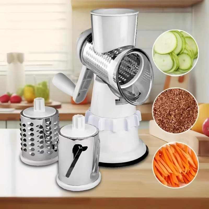 Vegetable Cutter Kitchen Gadget Potato Shredder Hand Crank Drum Vegetable Slicer Slicer Grater Wholesale