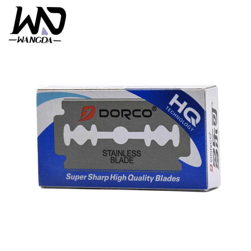 Cross-border Stainless Steel 74 Razor Blades Old-fashioned Manual Double-edge Blades Shaving Razor Barber Shop Tool