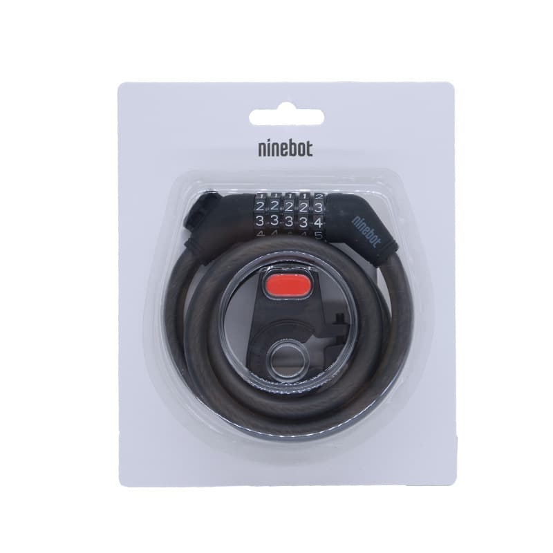 Ninebot Electric Scooter Password Lock, Ninebot Front Bag, Portable Car Lock, Five-Digit Password Lock Accessories