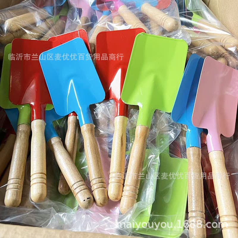 Beach Shovel Garden Shovel Small Iron Shovel Craft Shovel Sand Digging Iron Shovel Snow Shovel Tool Small Iron Spade Beach Toy Wholesale