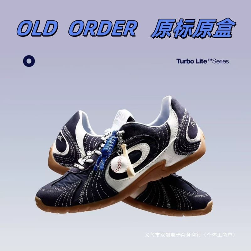 OLDORDER - Turbo Lite - Blue Hour Navy Blue German Training Shoes with Thin Soles for Men and Women