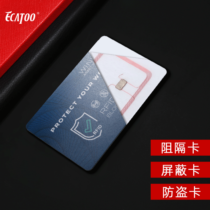 Anti-skimming RFID Blocking Card