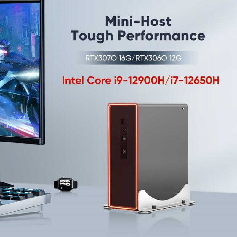 New MINI-PC High Performance Mini Computer Core i9 Level Dedicated Graphics RTX3070 16GB Memory Mini Host