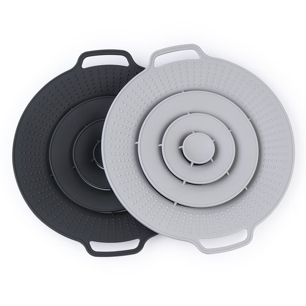 Thickened Silicone Pot Lid Kitchen Soup Boiling Prevention Overflow Proof Modern Simplicity Style Pressure Cooker Lid Cover