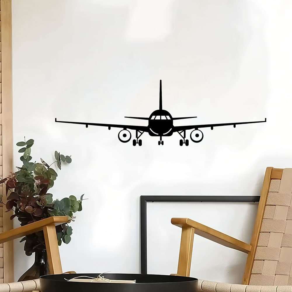 Hot-selling airplane wall sticker for living room bedroom decoration, children's room decorative mural sticker, factory direct sales