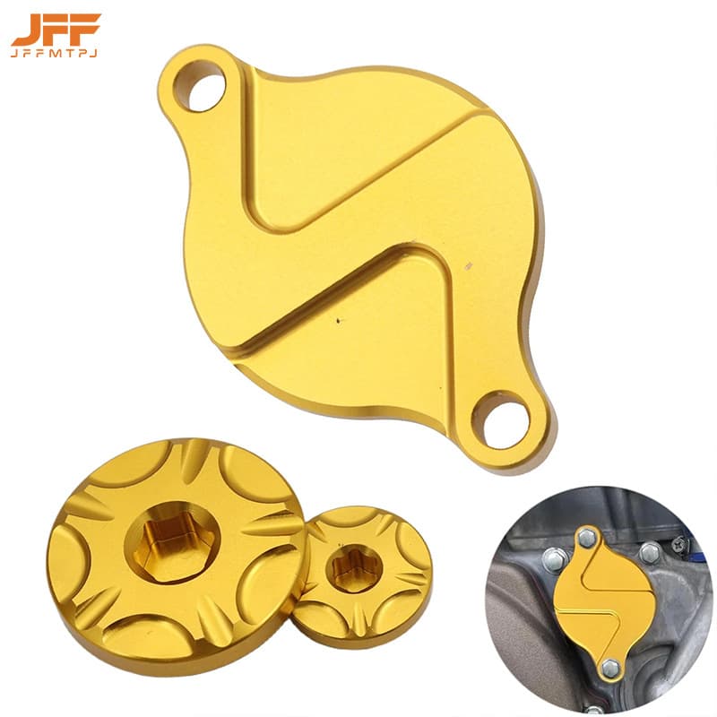 CNC Oil Filter Cap Engine Timing Bolt Kit for Suzuki Off-Road Motorcycle Upgrade Parts