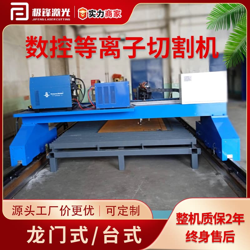 300A 2*6m Gantry Plasma and Flame Dual-use Cutter Custom Gantry CNC Flame Plasma Cutter