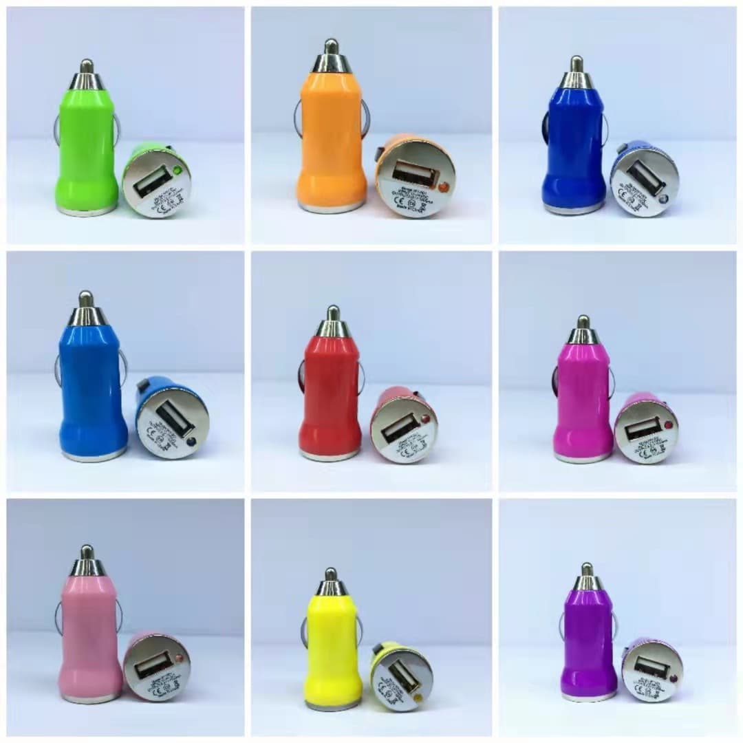 USB Mini Car Charger Suitable for Flashlights No Logo Printing Only Produced with IC Car Charger