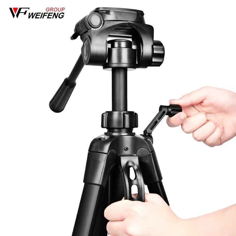 Wft3520 Lightweight Aluminum Alloy Digital Camera Tripod Photography Triangle Bracket Mirrorless Tripod For Photography