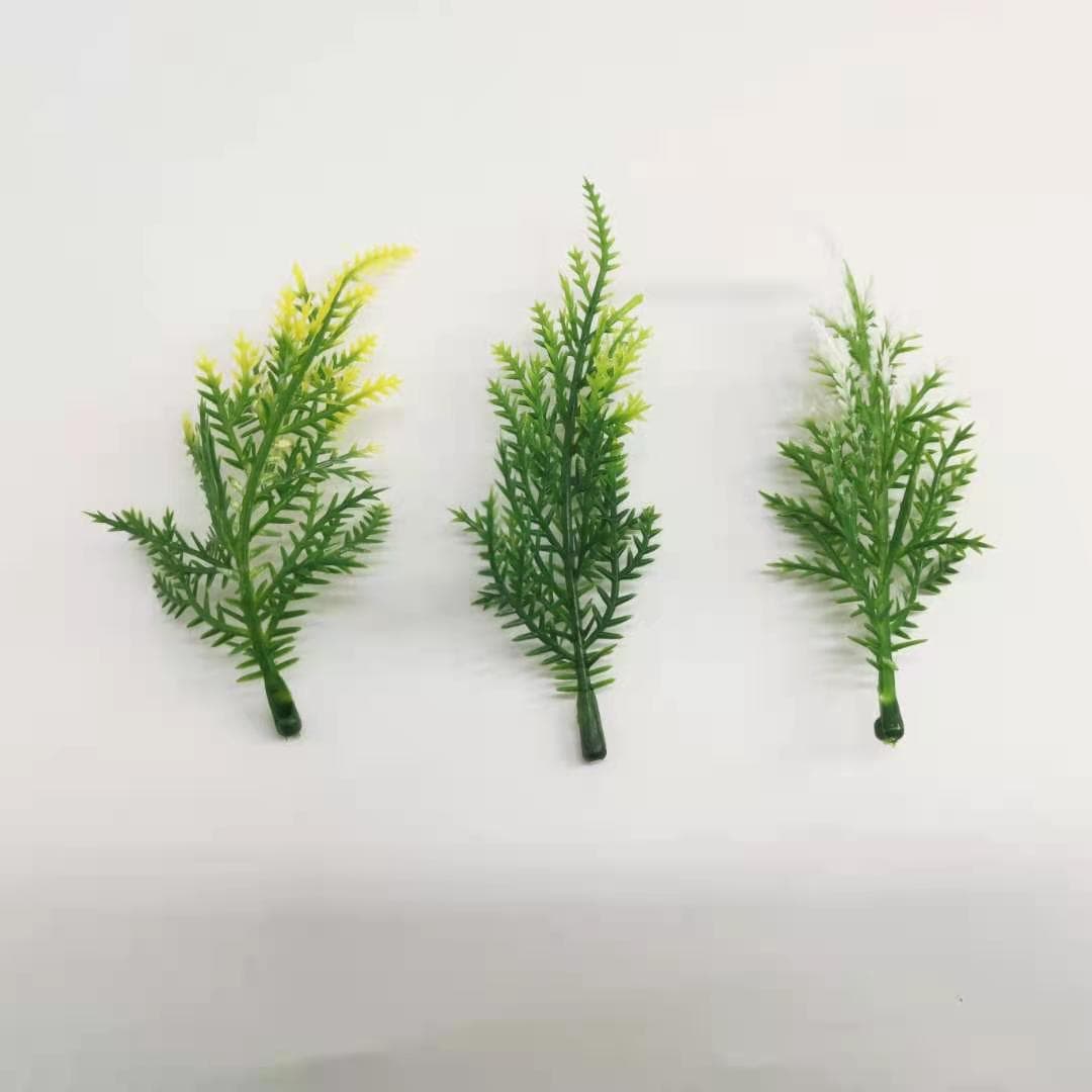 Simulated Christmas plant pine pine needles Christmas tree garland diy gift box decoration grass accessories wholesale