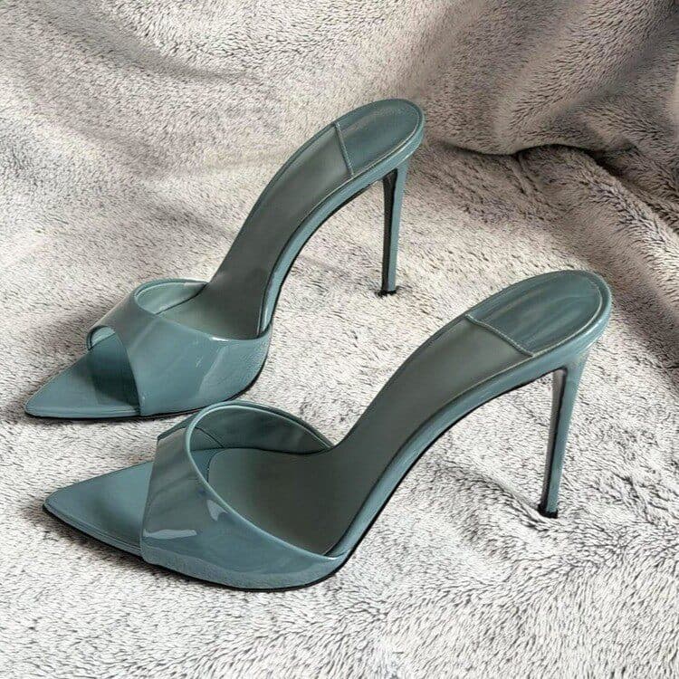 Ultra High Cost-Effective Sexy Pointed-Toe Stiletto Heels Women's 2026 Summer New One-Strap Open-Toe Sandals