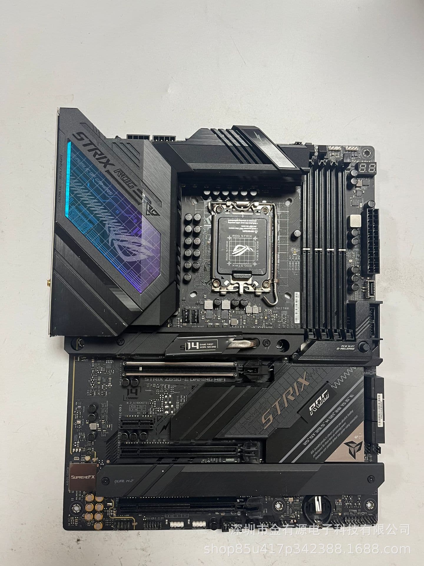 For ASUS Z690-E GAMING WIFI Desktop Motherboard, Supports LGA 1700 Socket, Retail Box
