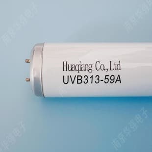 UVB313-59B UV Ultraviolet Lamp, Aging Lamp Tube, 1.2m Length, 40W High Irradiance Accelerated Aging