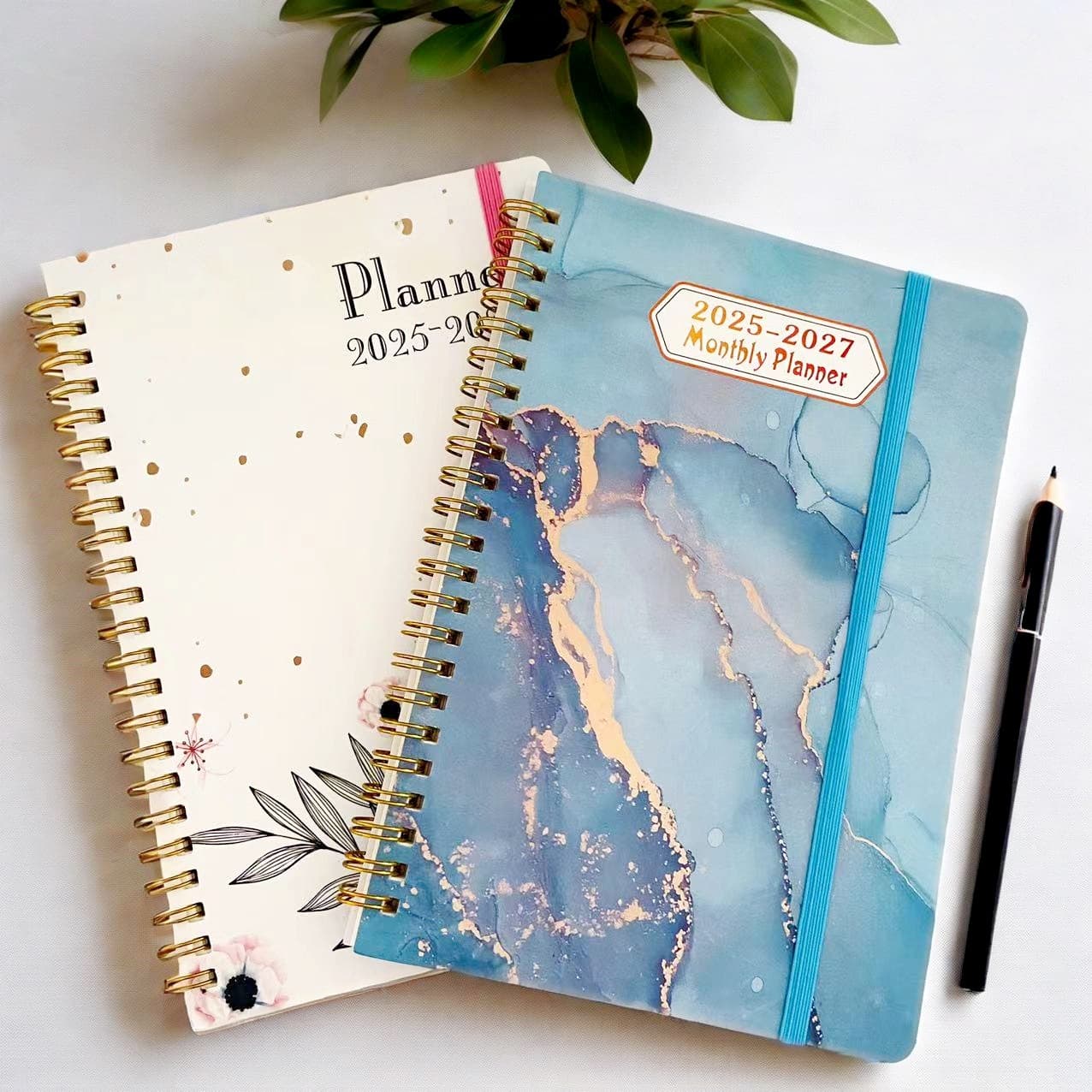 2025-2027 Amazon Planner English A5 Monthly Planner Notebook Hardcover Notebook