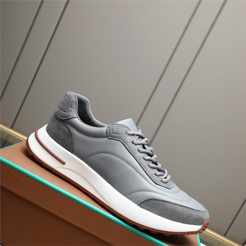 2026 European Trend Yashixuan Sports Breathable Dad Shoes Fabric Upper Single Shoes Men's Shoes Skate Shoes European American Casual Shoes