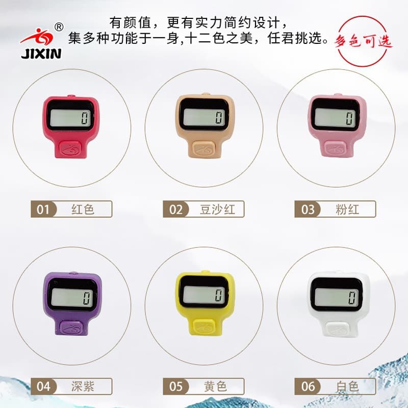 ✅Ring counter, electronic counter, digital display, portable ring counter, stress relief, hand-operated counting.