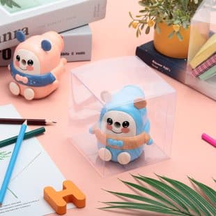 In Stock Plastic Box Transparent PVC Packaging Box PET Transparent Box Printed PP Frosted Twill Glue Box Folding Box Custom