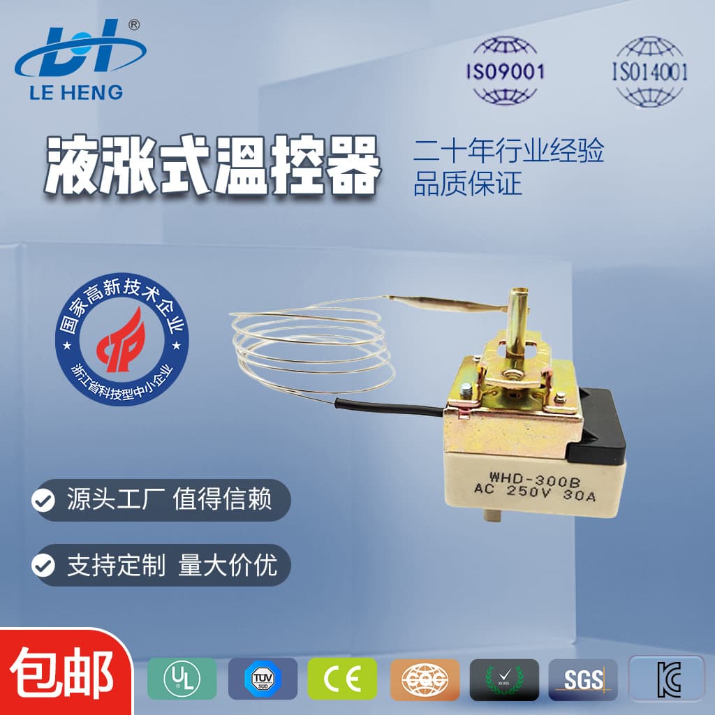 Whd-300B High-Power Thermostat for Heating Equipment 250V 30A Thermostat