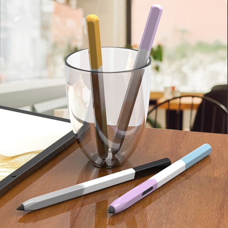 Cross-border new Samsung S6lite pen case suitable for S8ultra silicone protection samsungS7+ anti-fall and anti-slip