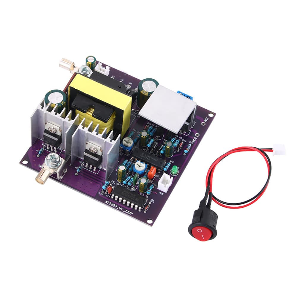 300W Modified Sine Wave Output 50Hz Inverter 12V to 220V Inverter Power Supply Energy Storage DC-AC Boost Board