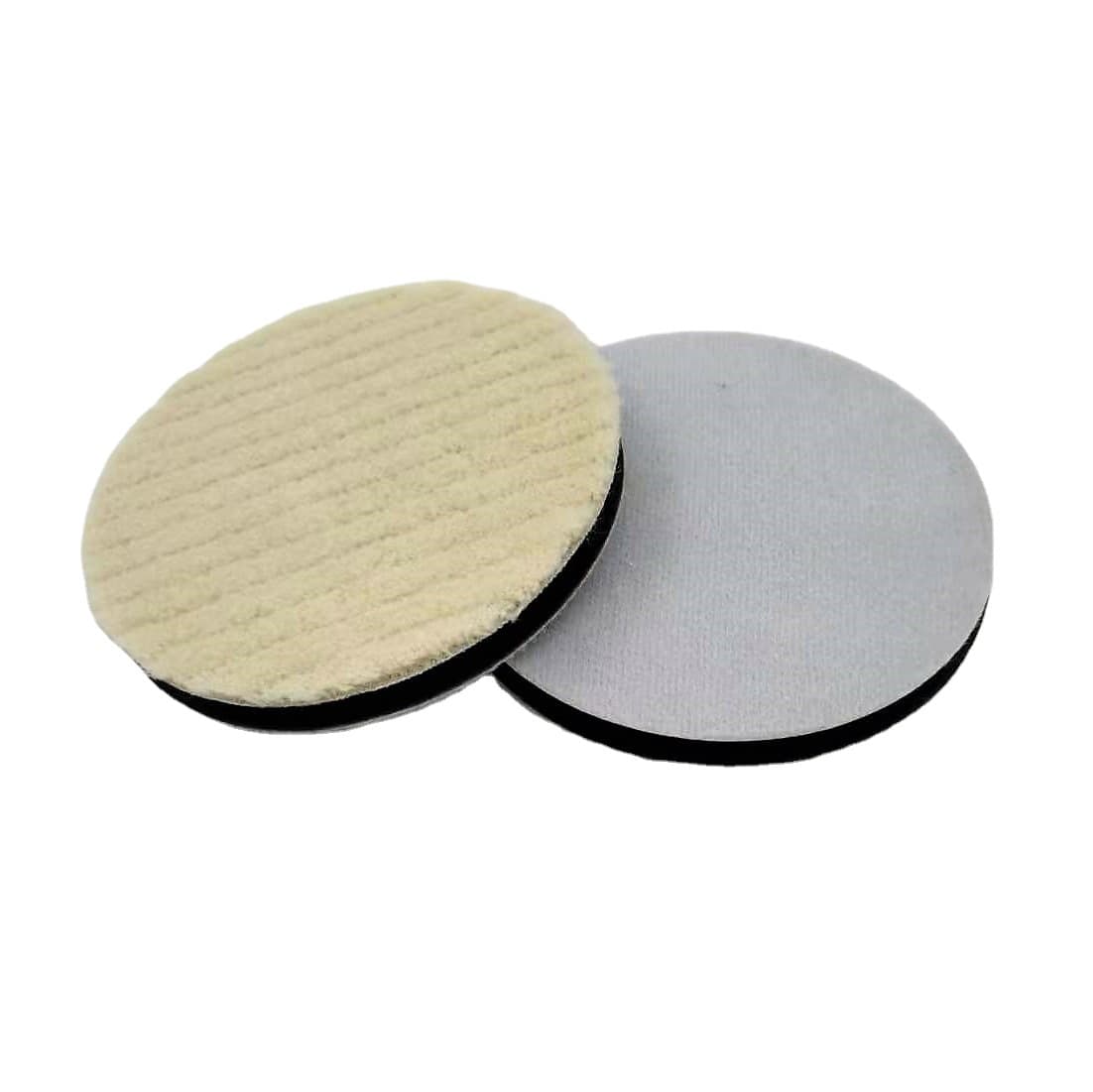 Short Wool Polishing Pad Japanese Wool Pad Self-Adhesive 3 Inch 4 Inch 5 Inch Car Detailing Scratch Repair Polishing Pad