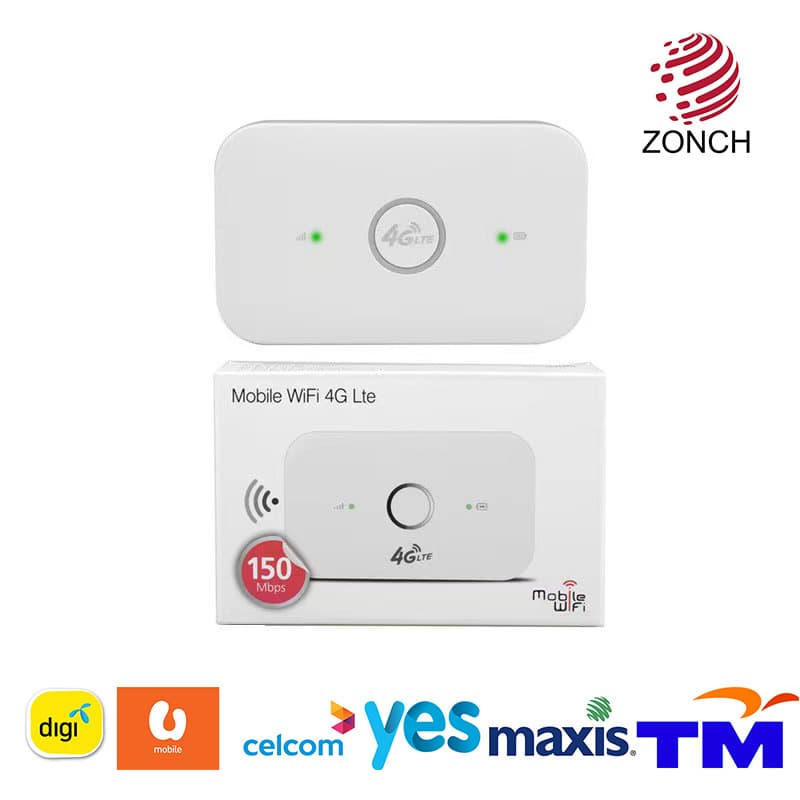 4G Router 4G LTE Wireless WiFi Router with 2100mAh Battery
