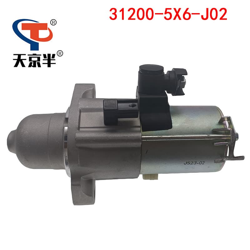 31200-5X6-J02 Starter Motor Compatible with Honda 2015-2021 CRV Accord Odyssey