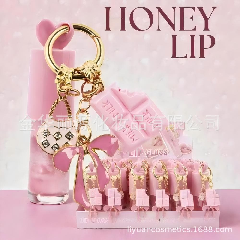 Lip Honey Honey Lip Gloss Strawberry Chocolate Lip Gloss Gloss Labial Fruit Honey Lip Oil Lip Color