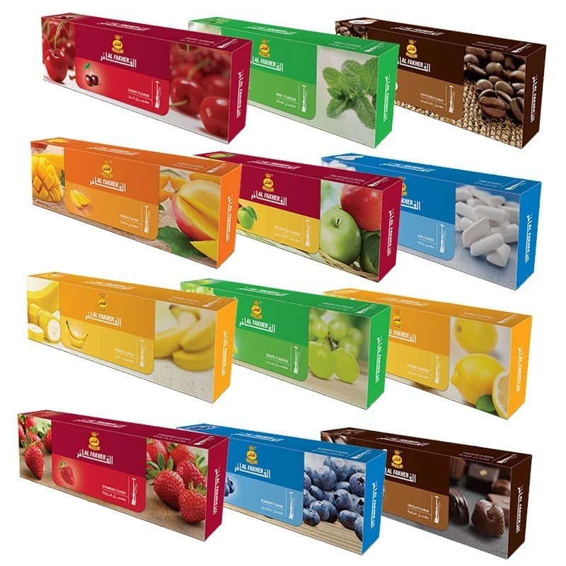 Domestic Arabic hookah paste AL FAKHER fruit flavored tobacco paste 50g 10 packs of tobacco paste ready for sale