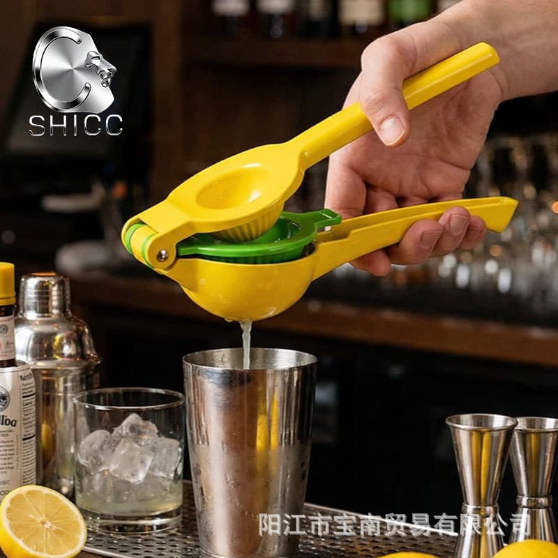 European Standard Aluminum Alloy Painted Lemon Press Manual Juicer Amazon Cross-border Stock