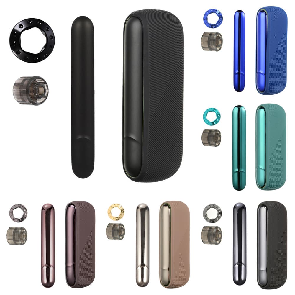 Suitable for IQO luma protective cover cap ELUMA cigarette cap color ring decoration magnetic PC side cover in stock