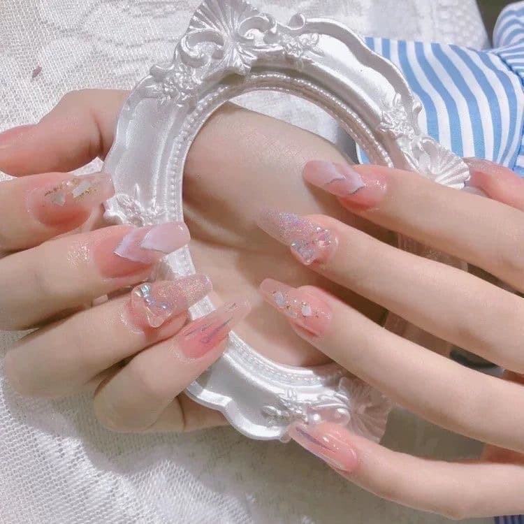 Photo Frame Prop Ins Vintage European Style Nail Art Display Photography Prop Handheld Posing Background Tool
