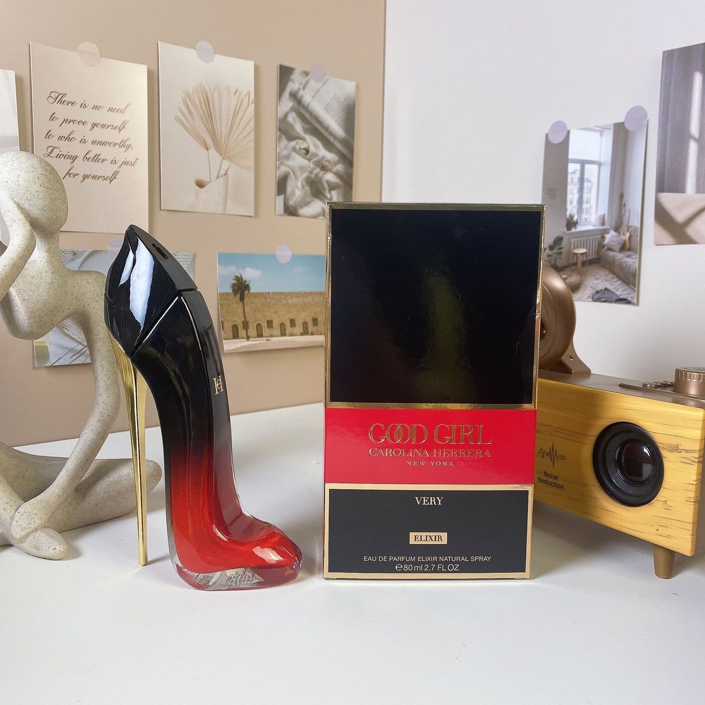 Formal Perfume Black High Heels Pink High Heels Good Girl Supreme Fearless Queen Essence Bad Boy Women's Eau de Toilette