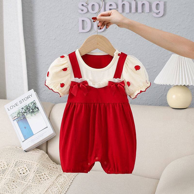 Cross-border summer baby clothes newborn baby girl jumpsuit full moon 100th birthday princess dress hayi summer