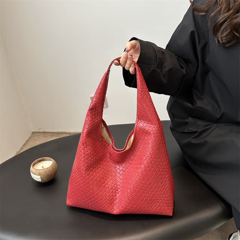 Premium Large Capacity Underarm Bag for Women 2024 New Fall/Winter Fashion Shoulder Bag Vintage Commuter Tote Bag