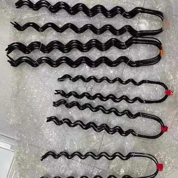 Spiral Preformed Armor Rods for Insulators, Tension Clamp for Insulated Conductors, Hot-Dip Galvanized Steel with Neoprene Coating