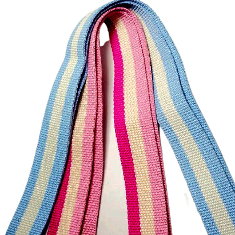 Various types of luggage webbing, belts, shoe material webbing, elastic bands, can be woven according to customer requirements.