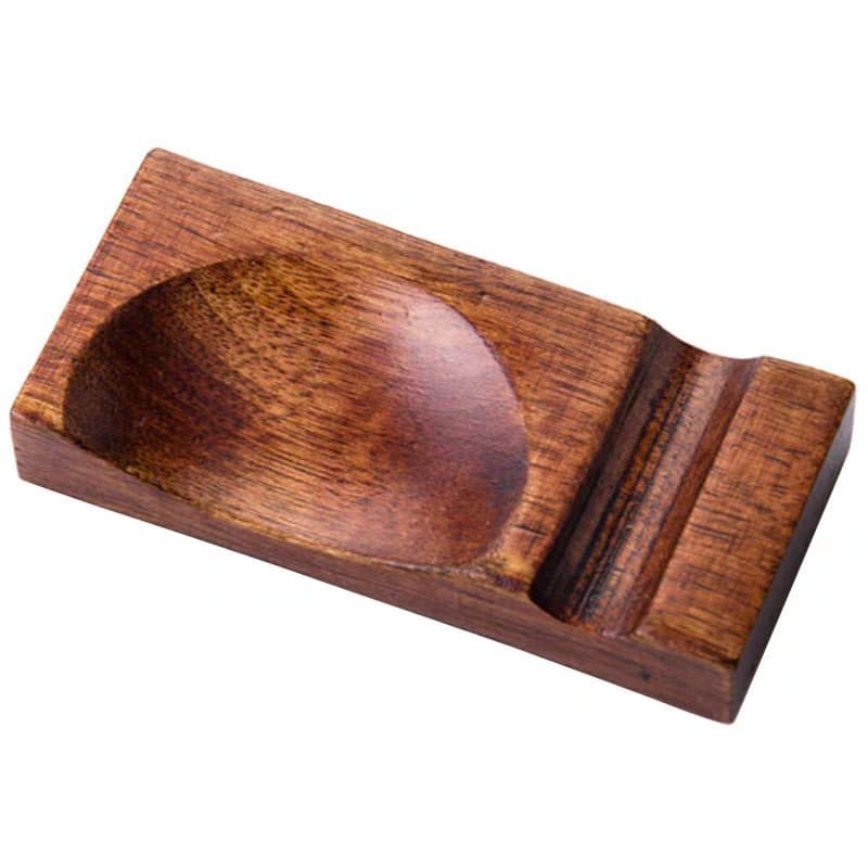 Chinese-style chopstick holder, exquisite household creative cute spoon holder, chopstick pillow set, solid wood Japanese-style chopstick holder