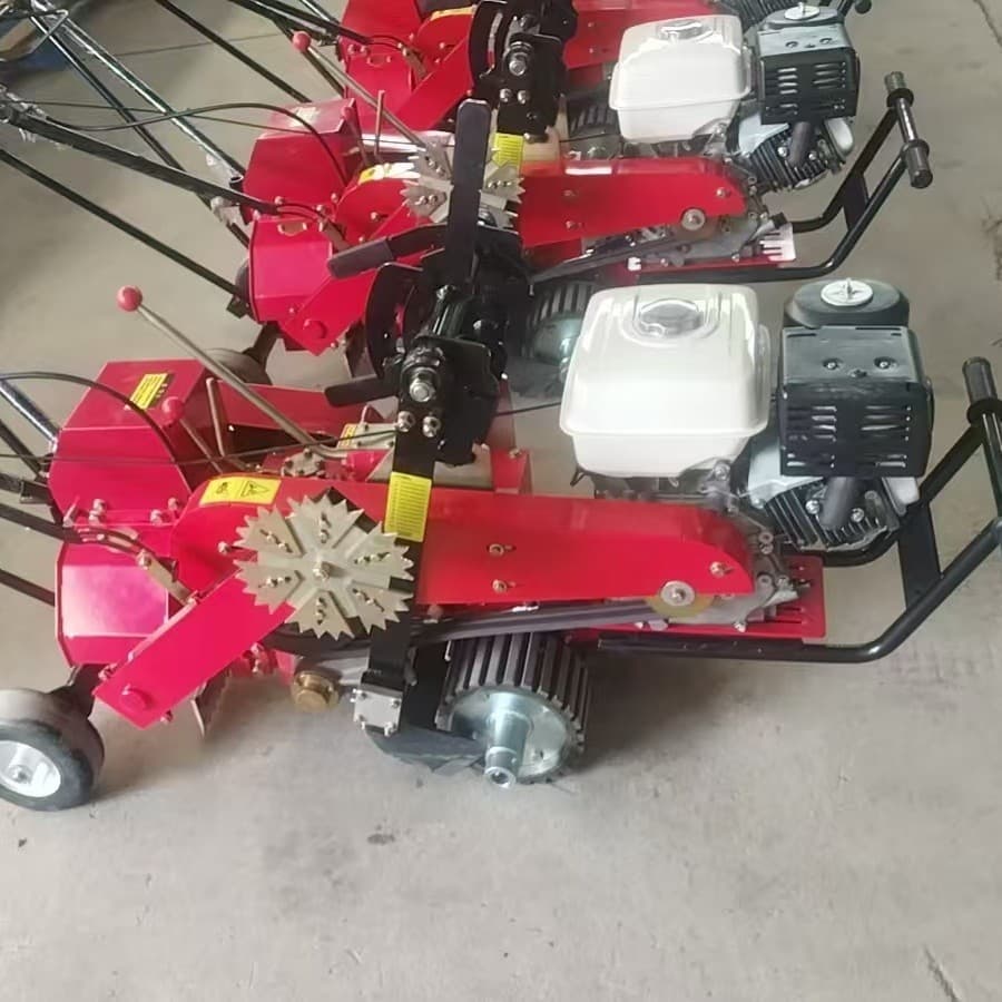 Self-propelled turf cutter price, garden ground turf cutter manufacturer, automatic cut turf cutter model 350