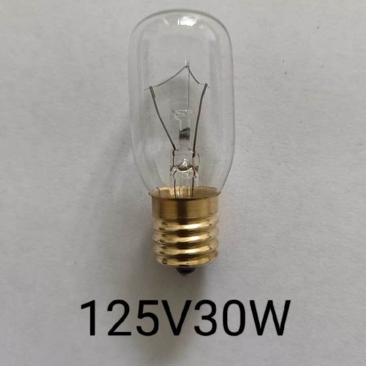 E17 screw-in vintage light bulb, 110V, 15W, 25W, 40W, for range hoods, microwave ovens, imported table lamps, bedside lamps.
