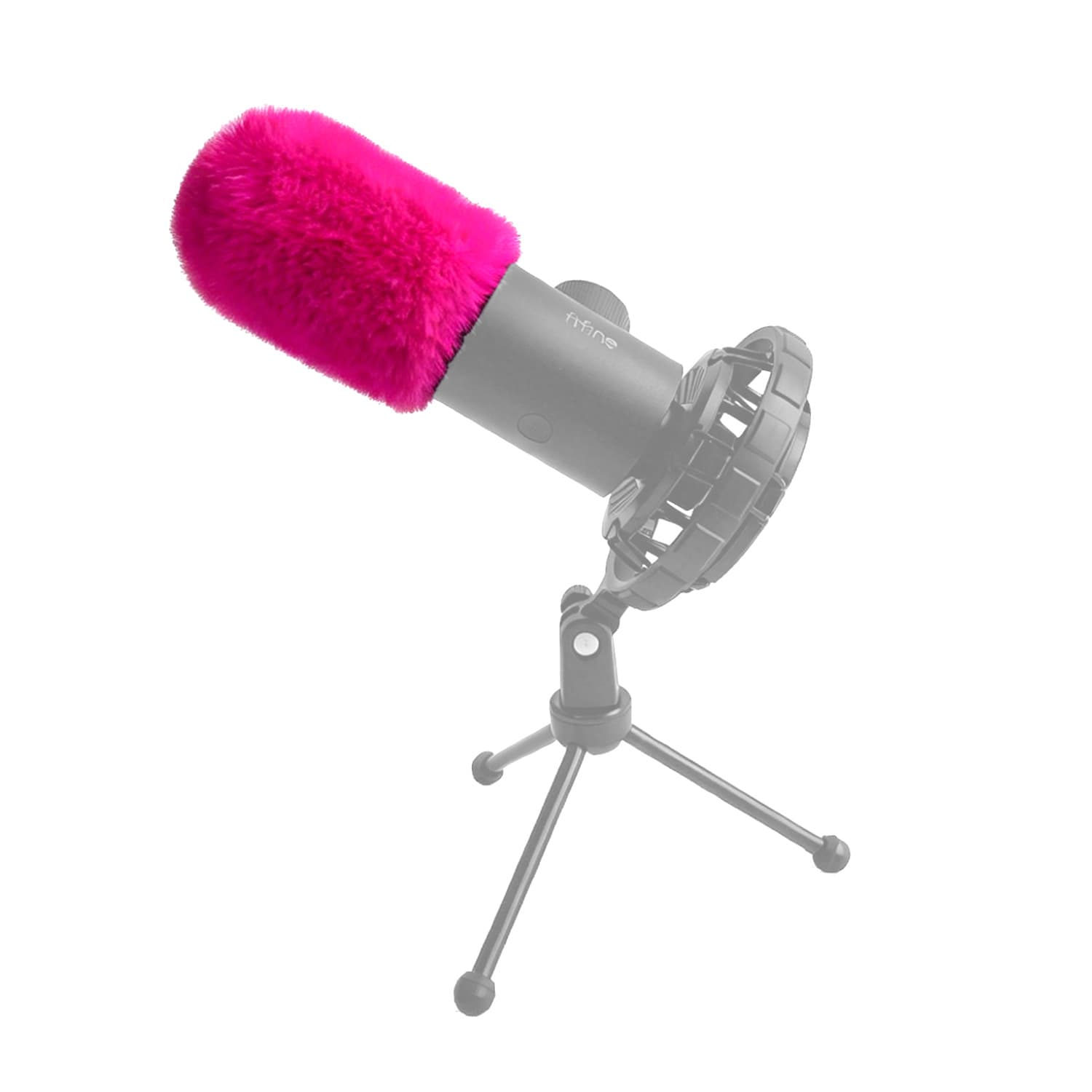 Compatible with FIFINE Microphone Windscreen, FIFINE 658 Mic Fluffy Cover, Microphone Windshield