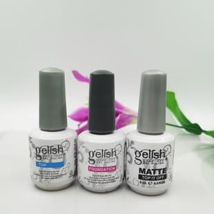 Export Style No-Wipe Top Coat Removable Base Coat UV Gel Nail Matte Top Coat Strengthener Gel Gelish Functional Gel