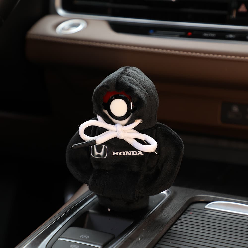 Cross-border Creative Car Gear Shift Cover Gear Knob Protector Sleeve Sweater Style Car Interior Decoration Accessory