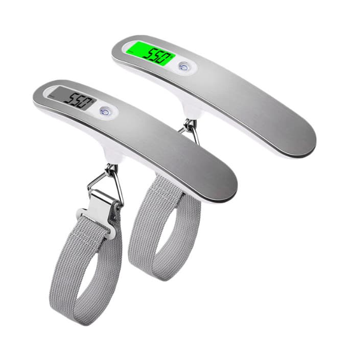 Hand Scale Stainless Steel Electronic Portable 50KG Strap Luggage Scale Air Express Mail